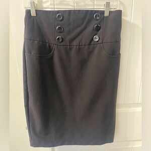 BCX black pencil skirt